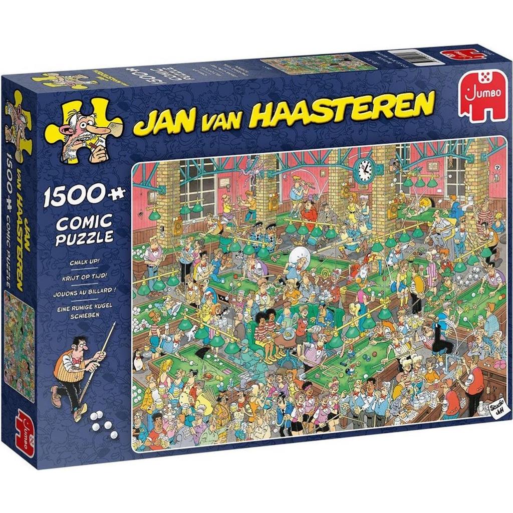 Hedendaags dienen musical Puzzel Jan van Haasteren Krijt op tijd 1500 stukjes - warenhuiskoops